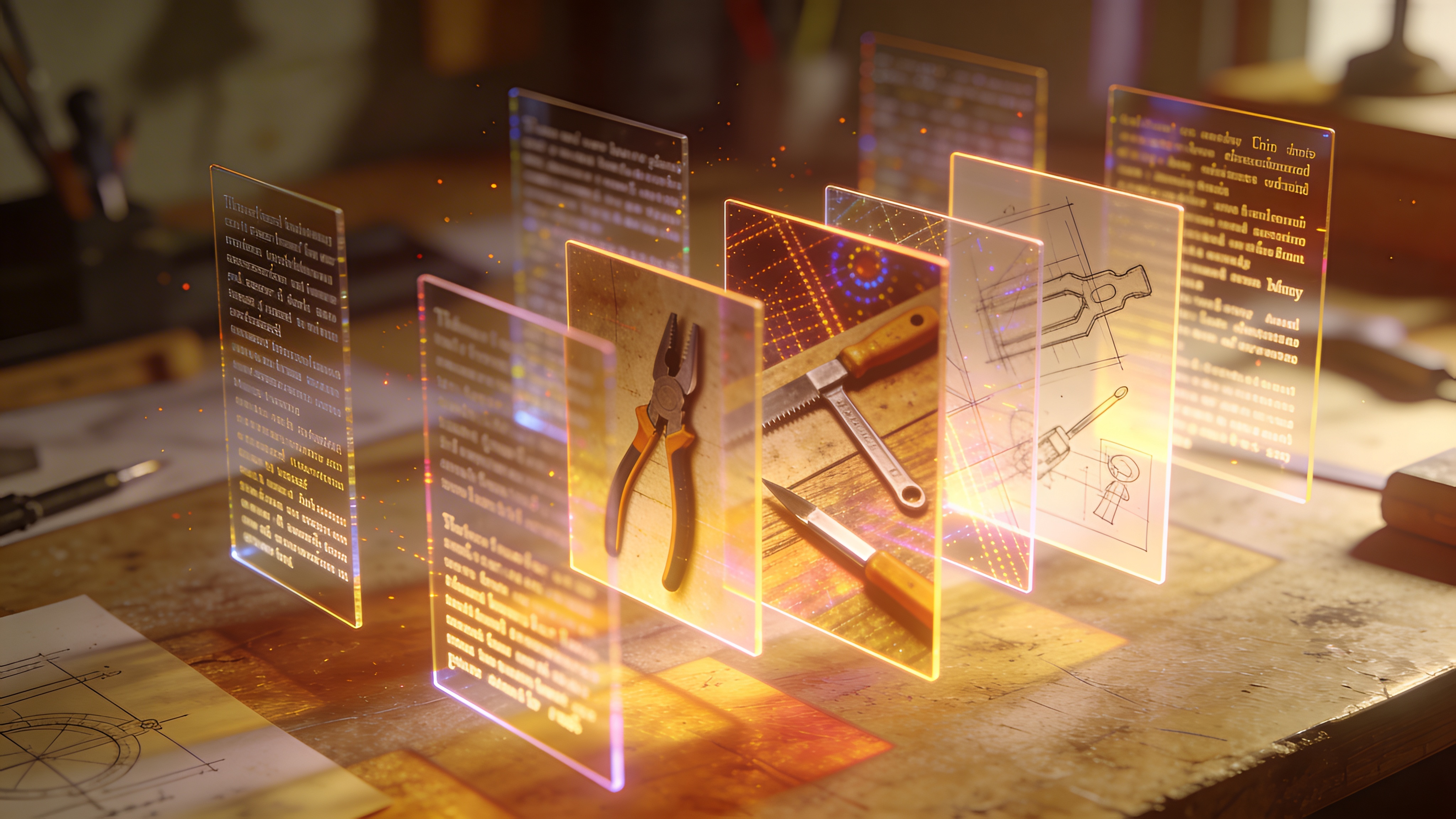 How to write better AI image prompts -- a visual guide showing prompt structure and results